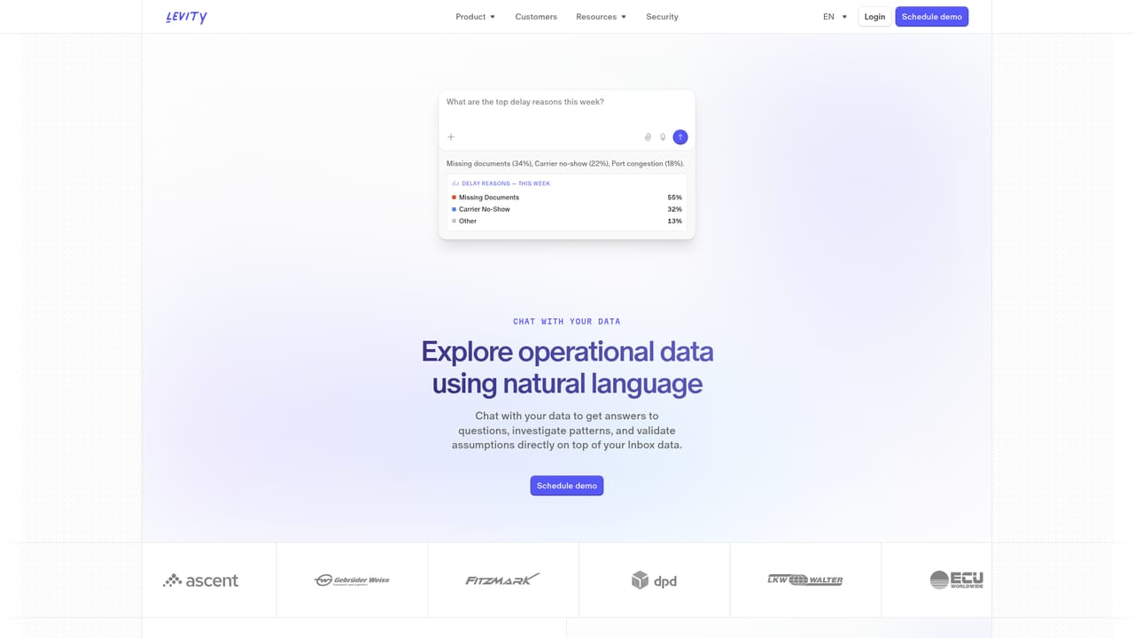 Levity — Chat with your data