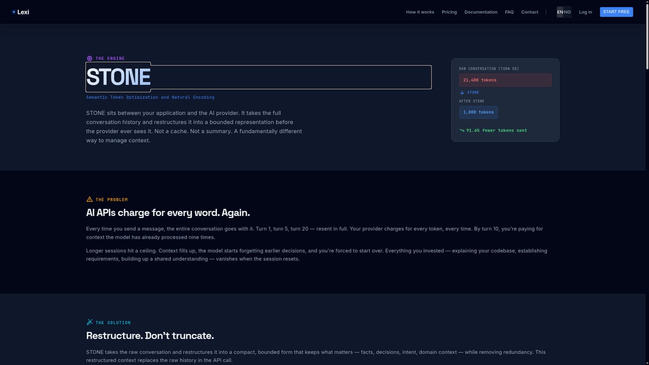 Lexi — Read the how-it-works page