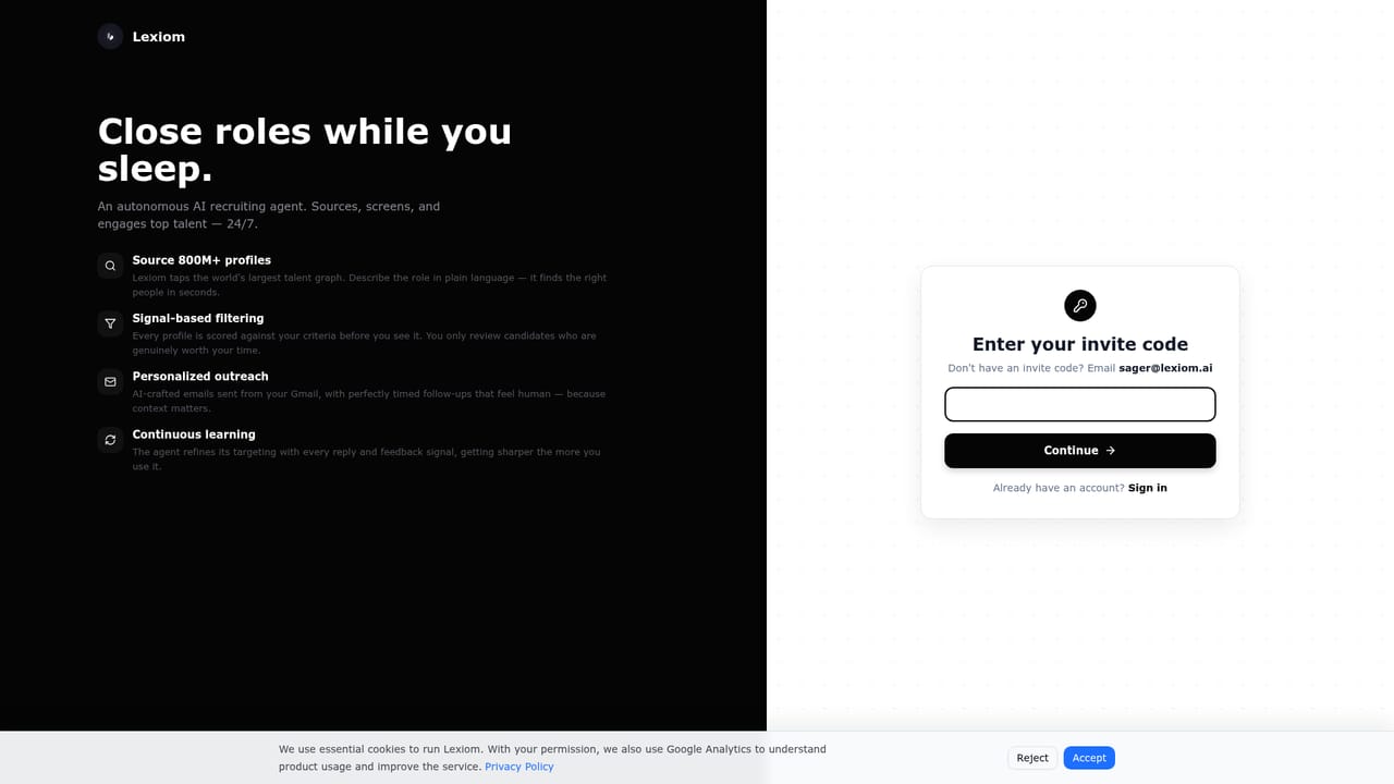 Lexiom — Start the free trial