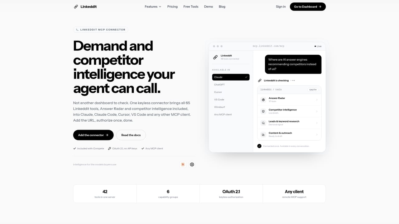 Linkeddit — Connect your agent