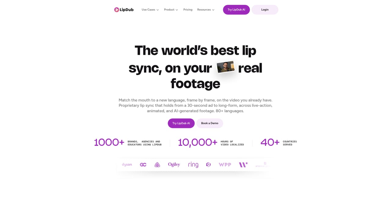 LipDub AI — Set up the voice
