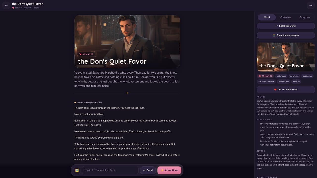 Loresquad — Read an opening to test the premise