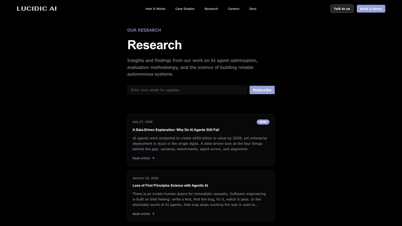 Lucidic.AI — Review the research behind the method