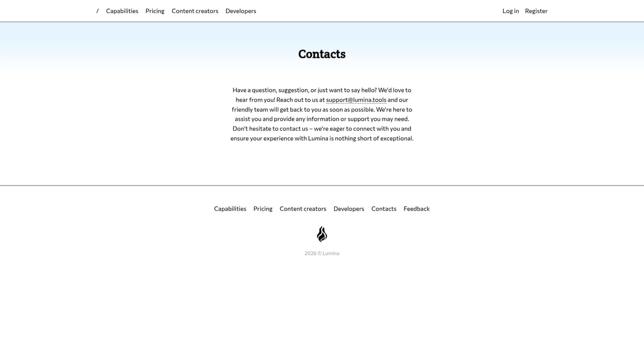 Lumina tools — Plan a self-hosted deployment