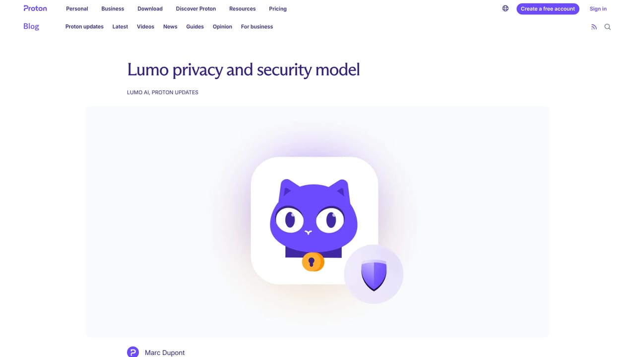 Lumo by Proton — Review how your data is protected