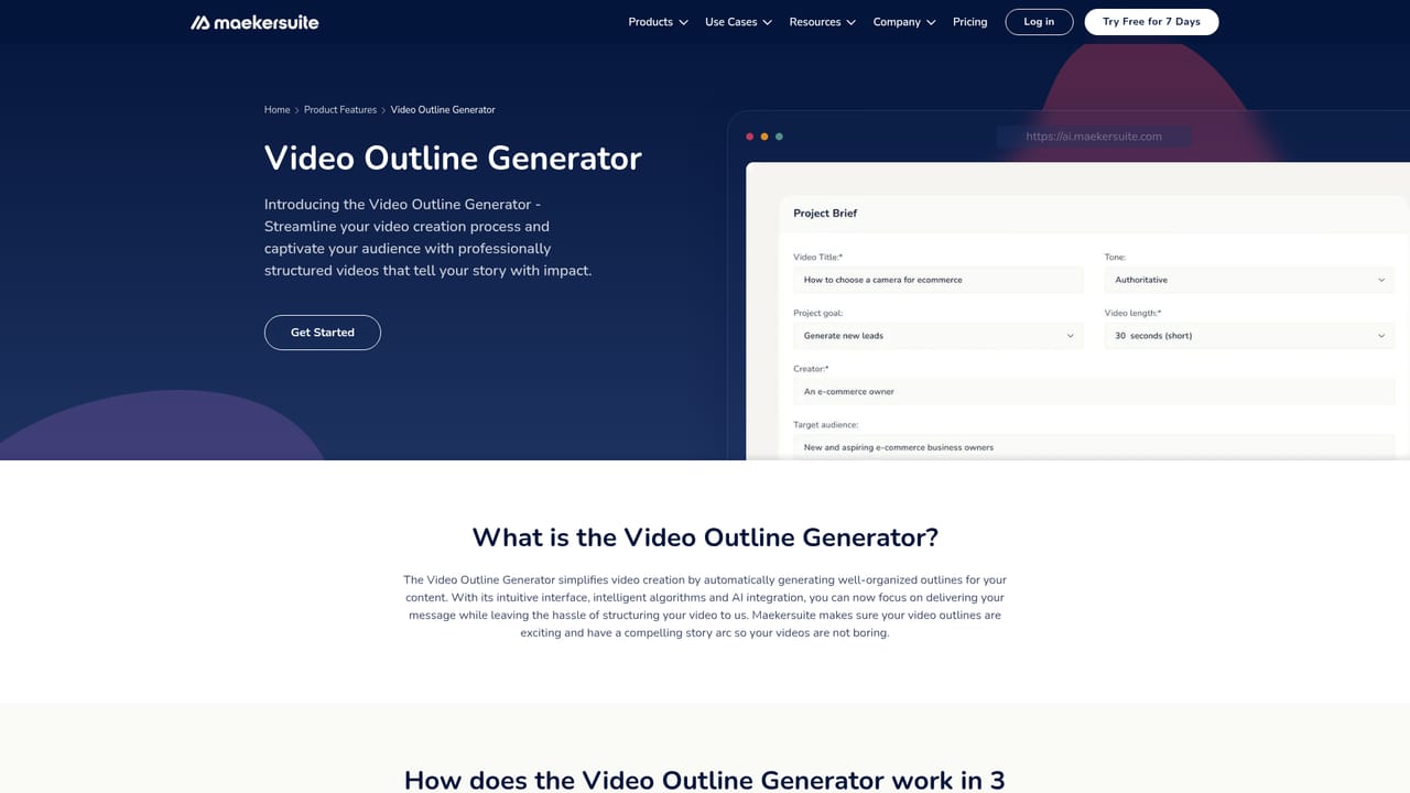 Maekersuite — Build the outline