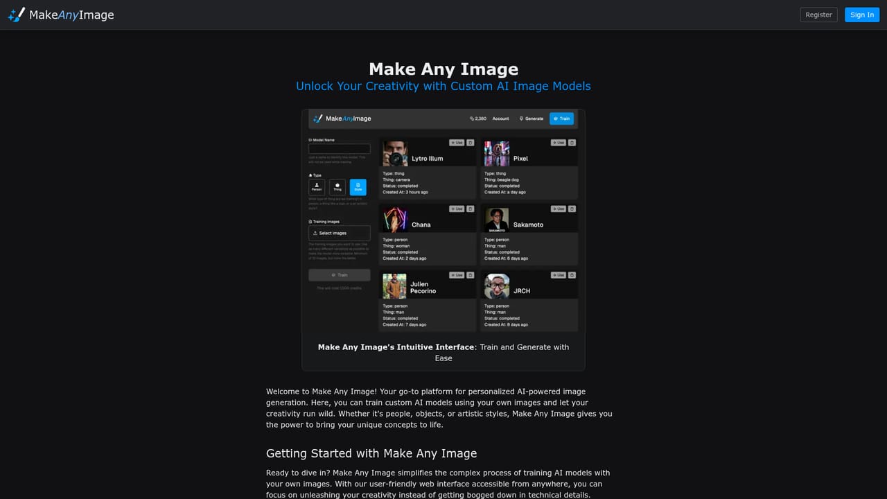 Make Any Image — Read the guide before you upload