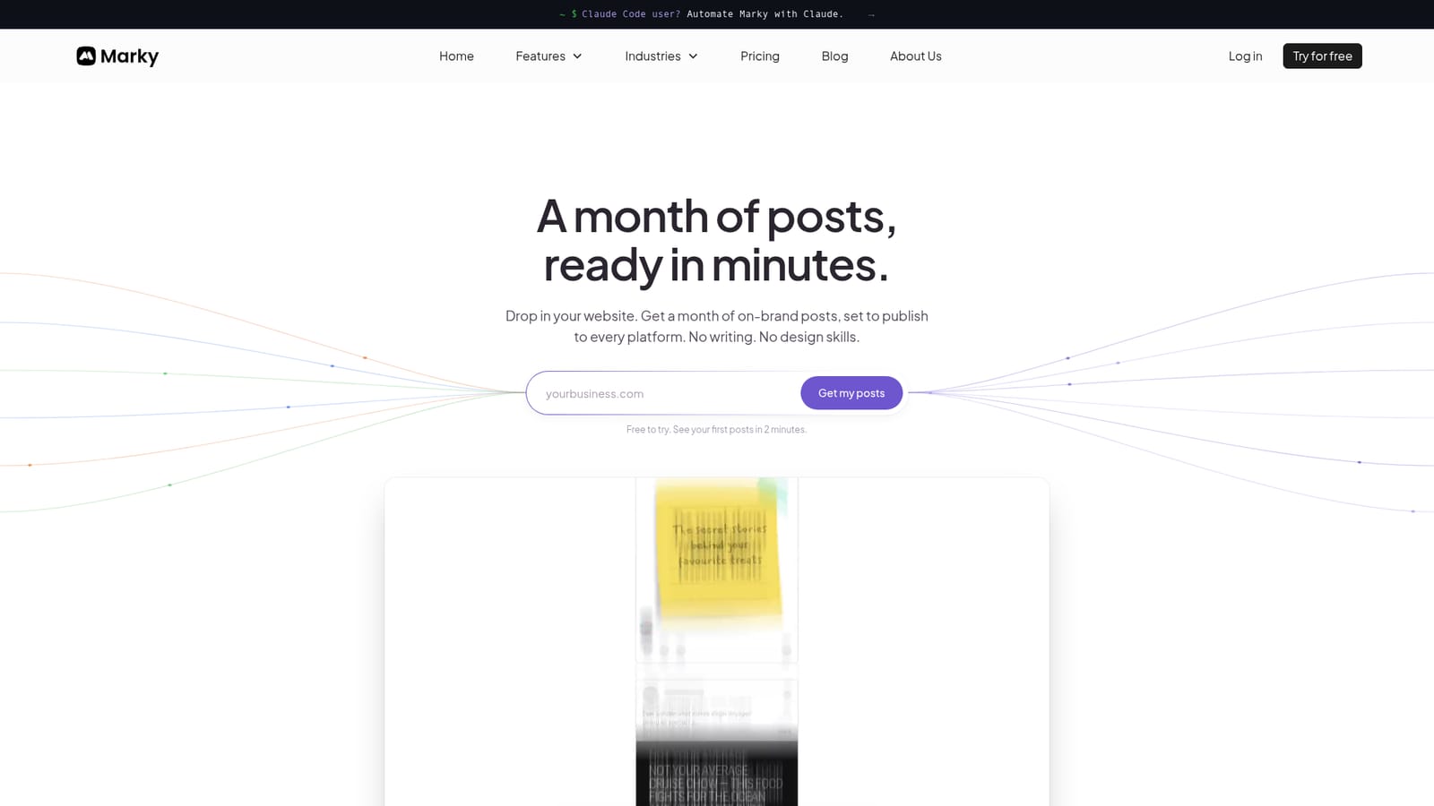 Marky — Visit the Marky website