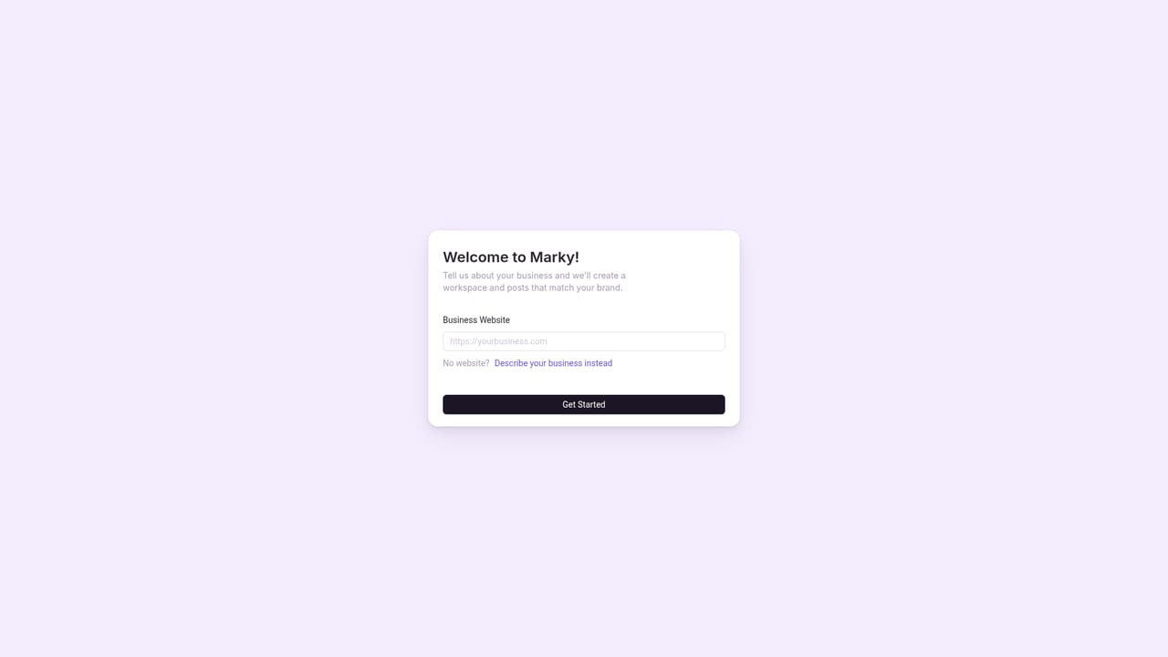 Marky — Generate posts from your website