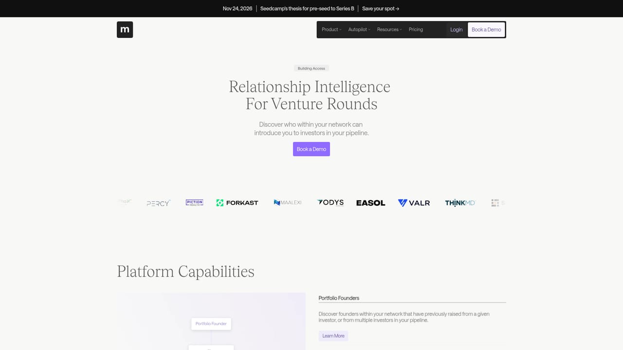 Metal — Add warm paths and draft intro requests