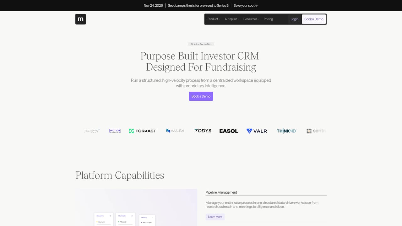 Metal — Populate and manage the pipeline