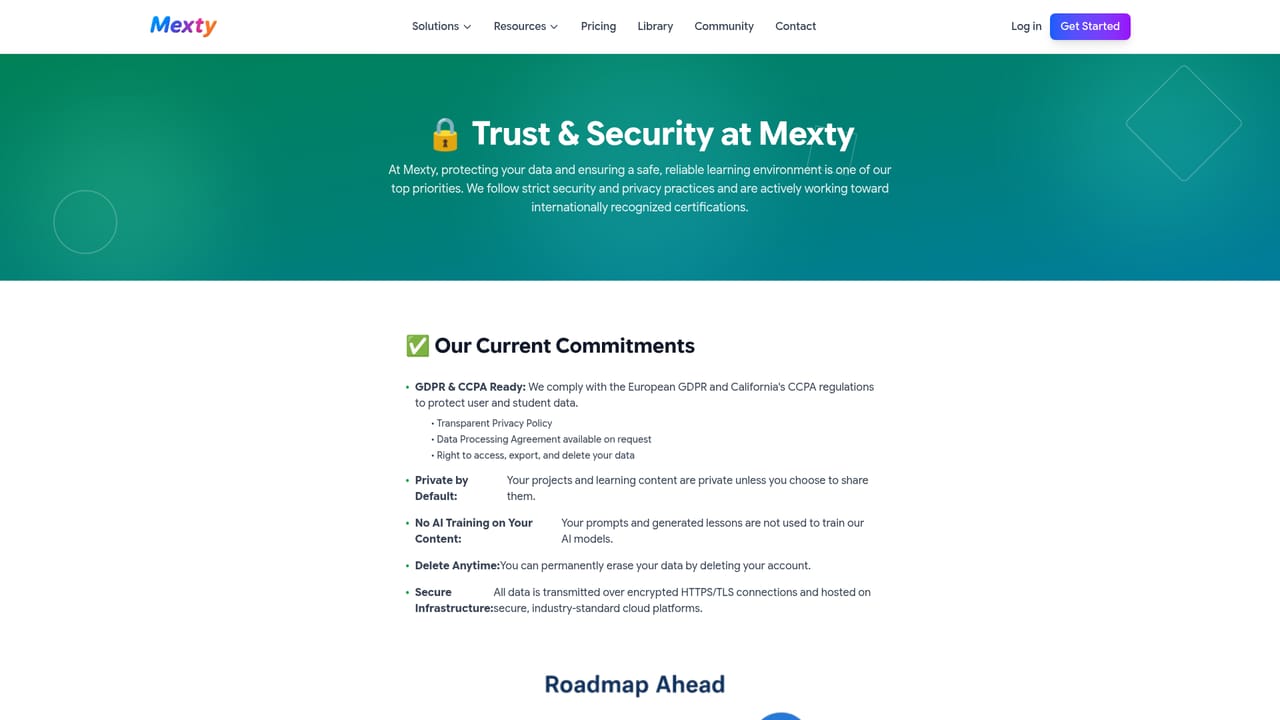 Mexty — Review FAQ and security documentation