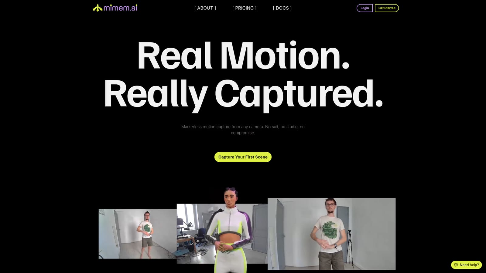 mimem.ai — Upload footage to mimem