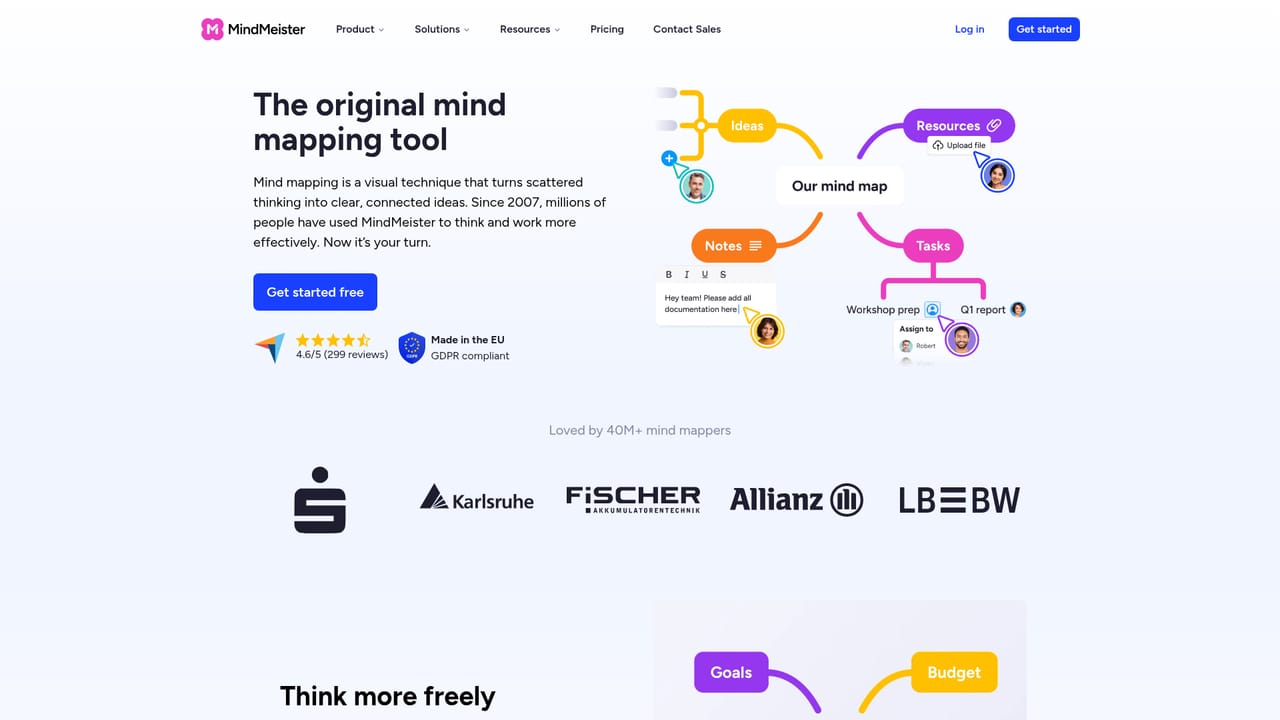 MindMeister — Build out the branches