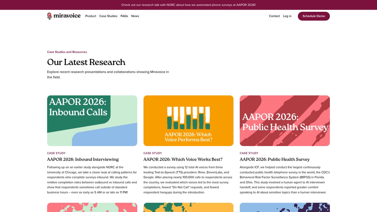 Miravoice — Review published research and documentation