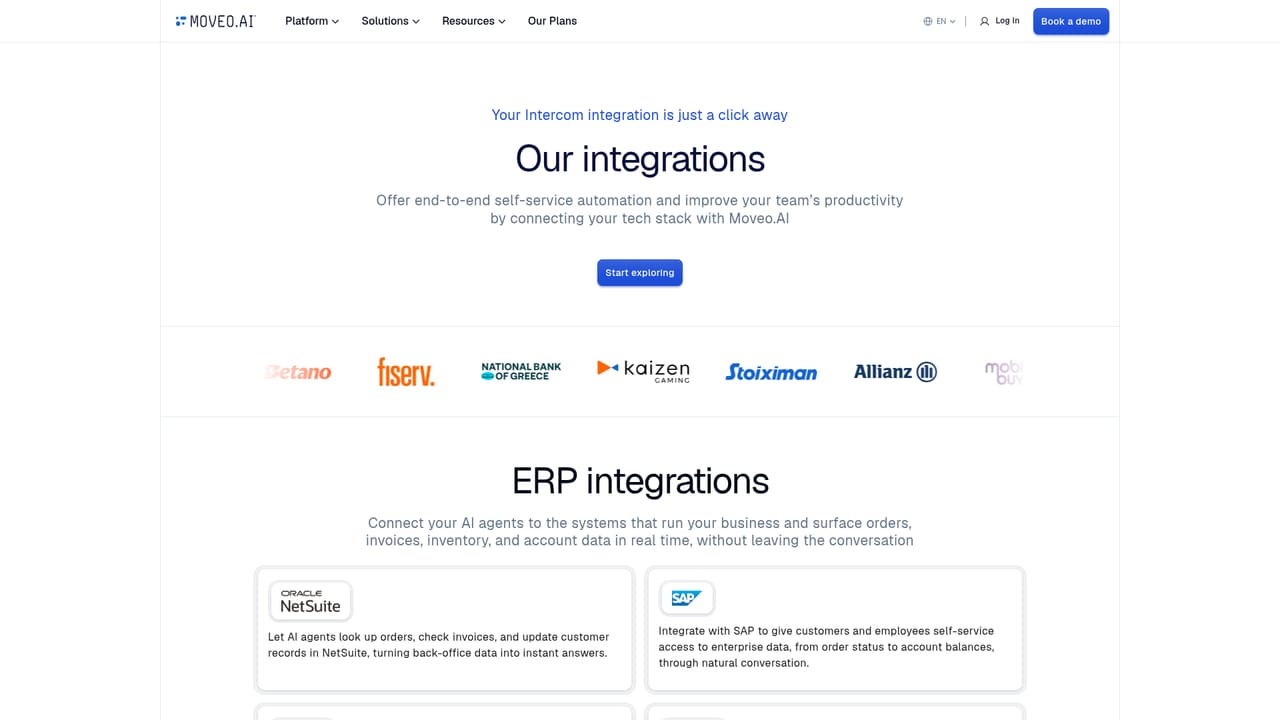 Moveo — Connect your existing stack