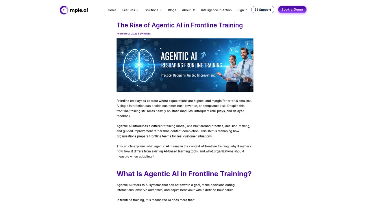 mple — Read the agentic AI training background