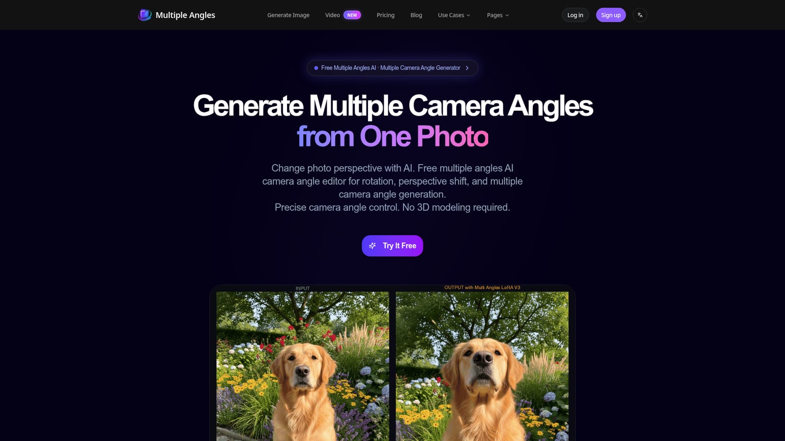 Multiple Angles — Sign in to the generator
