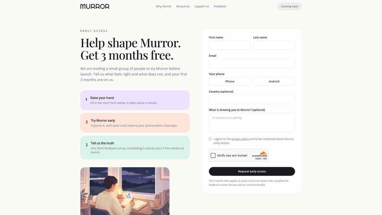 Murror — Request early access