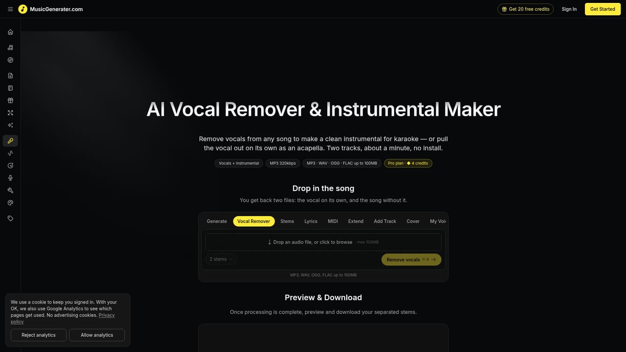 MusicGenerater — Refine with companion tools