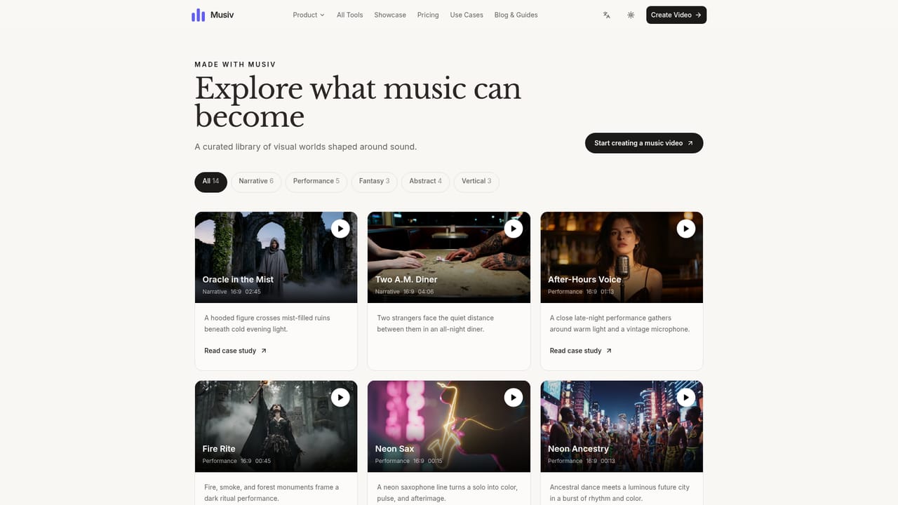Musiv — Study reference films first