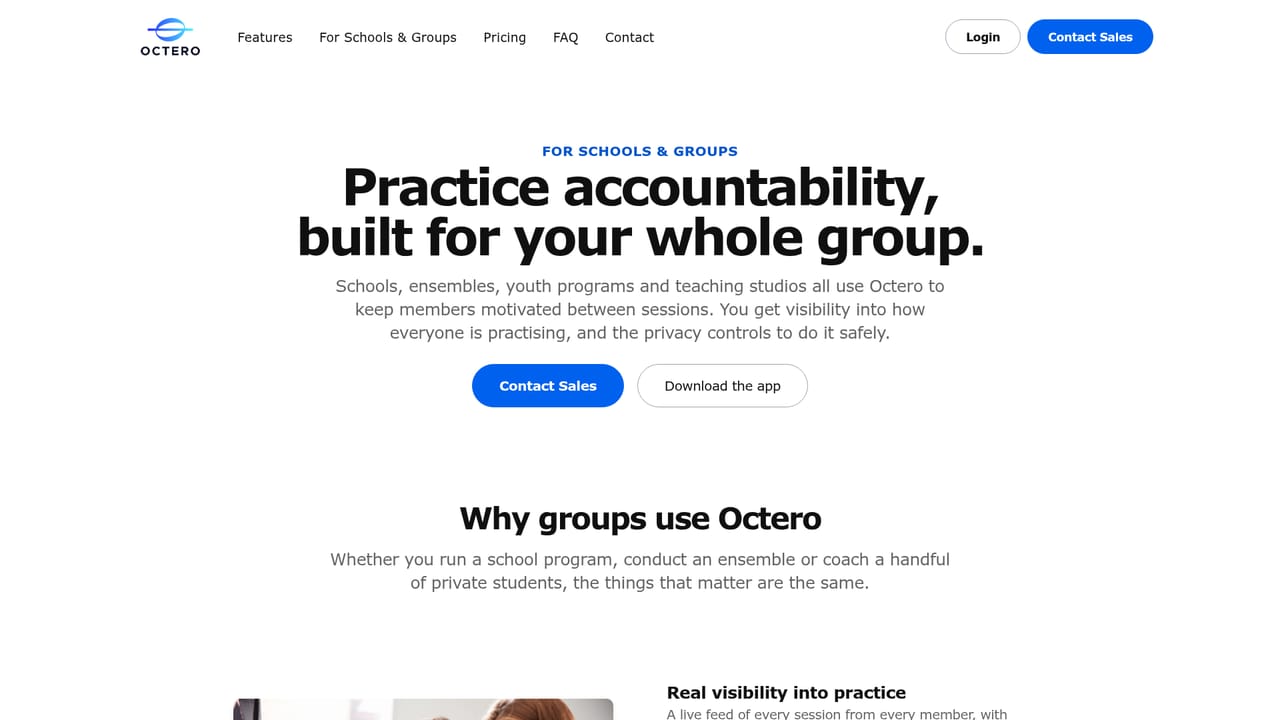 MusoLink — Set up a private group for a school or ensemble