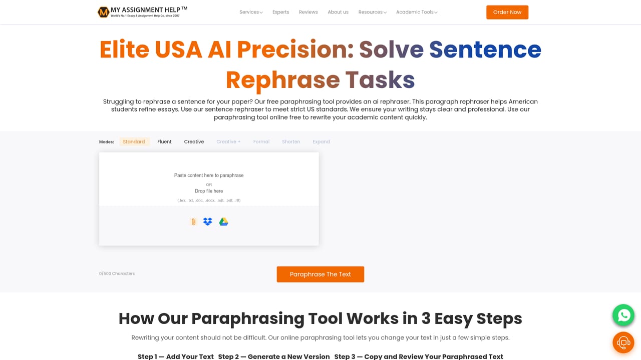 My Assignment Help — Export or rephrase the result