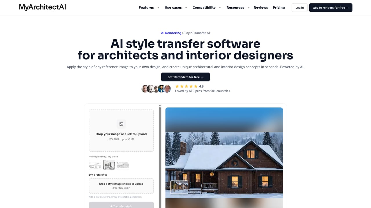 MyArchitectAI — Download at 4K or restyle