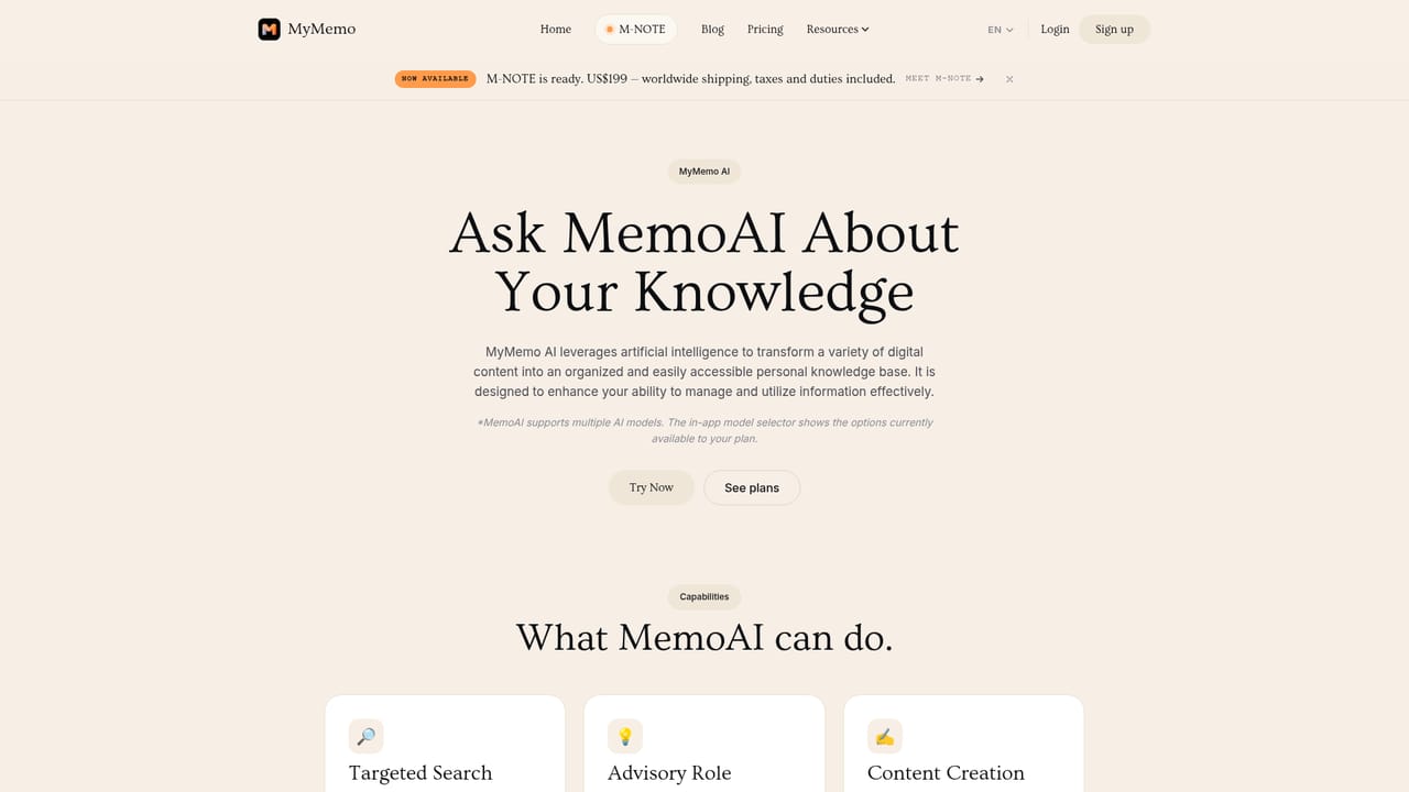 MyMemo — Fill the library with varied formats