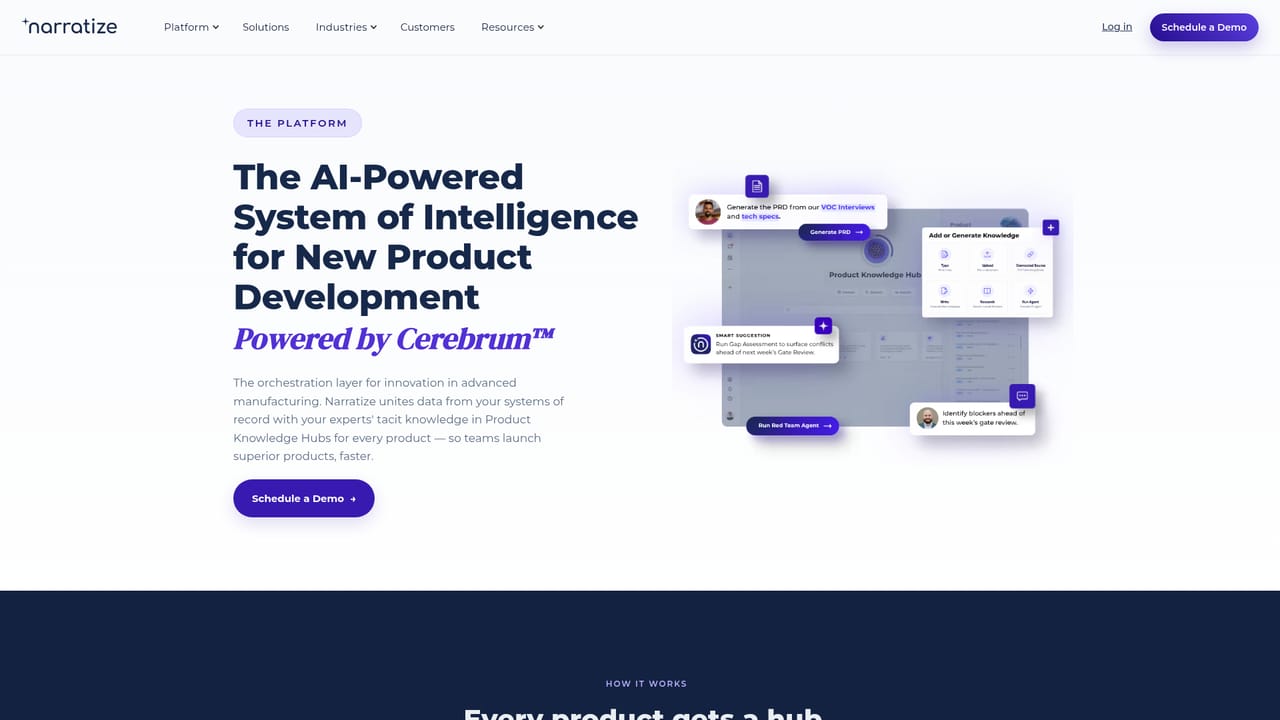 Narratize — Read the platform overview