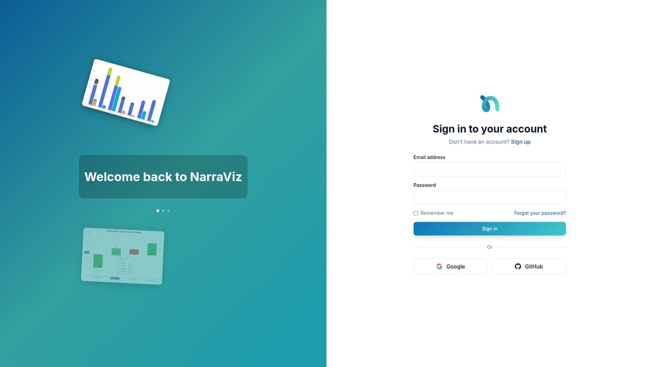 Narraviz.ai — Sign up for the beta