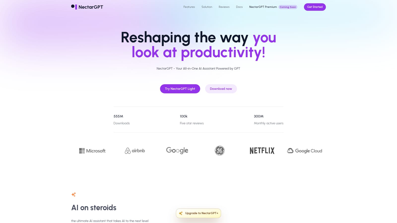NectarGPT — Download and install the extension