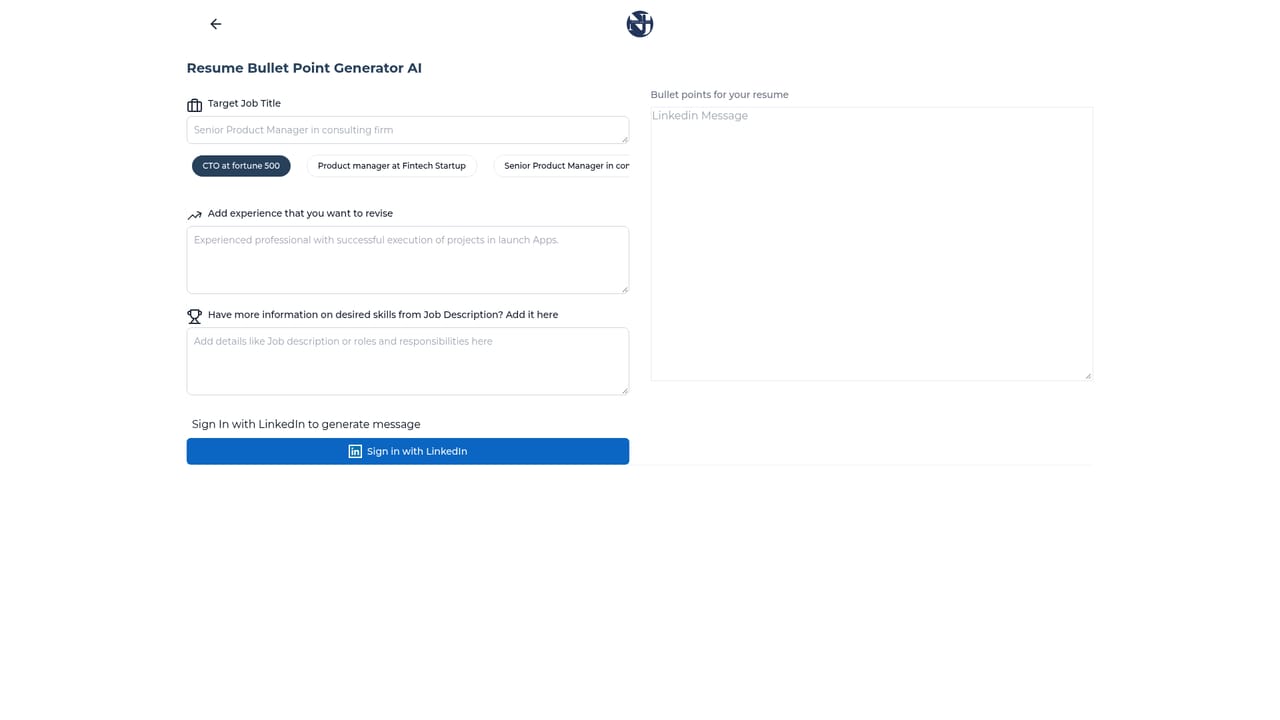 Never Jobless — Draft free sections before you book