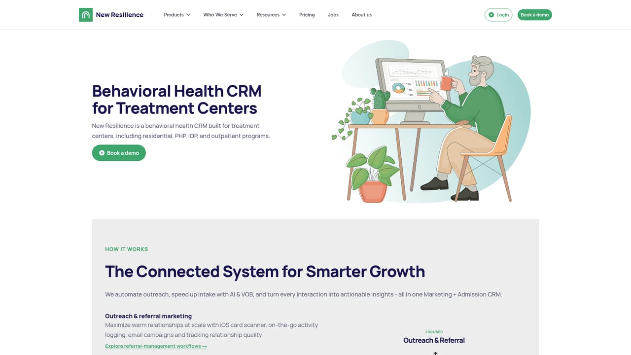 New Resilience — Review the CRM and alumni modules