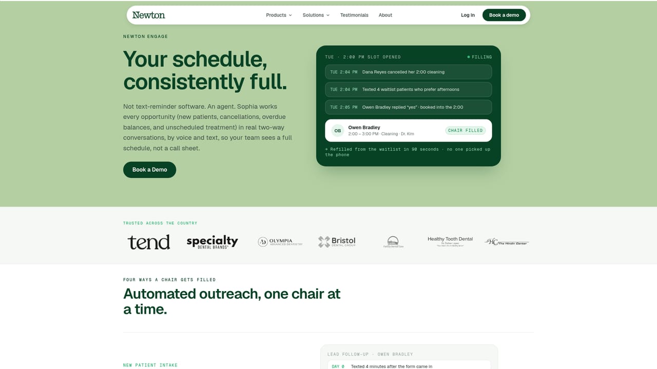 Newton — Add outreach and insurance modules