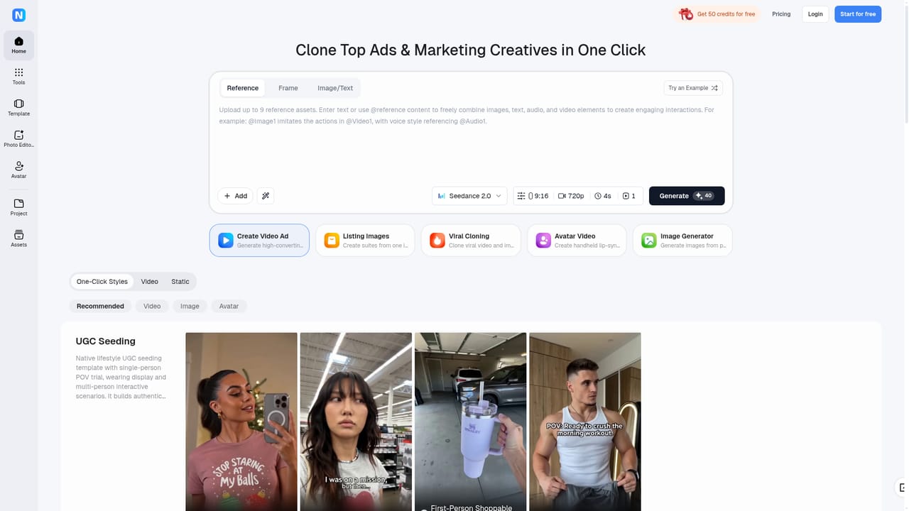 Nextify.ai — Pick an ad format