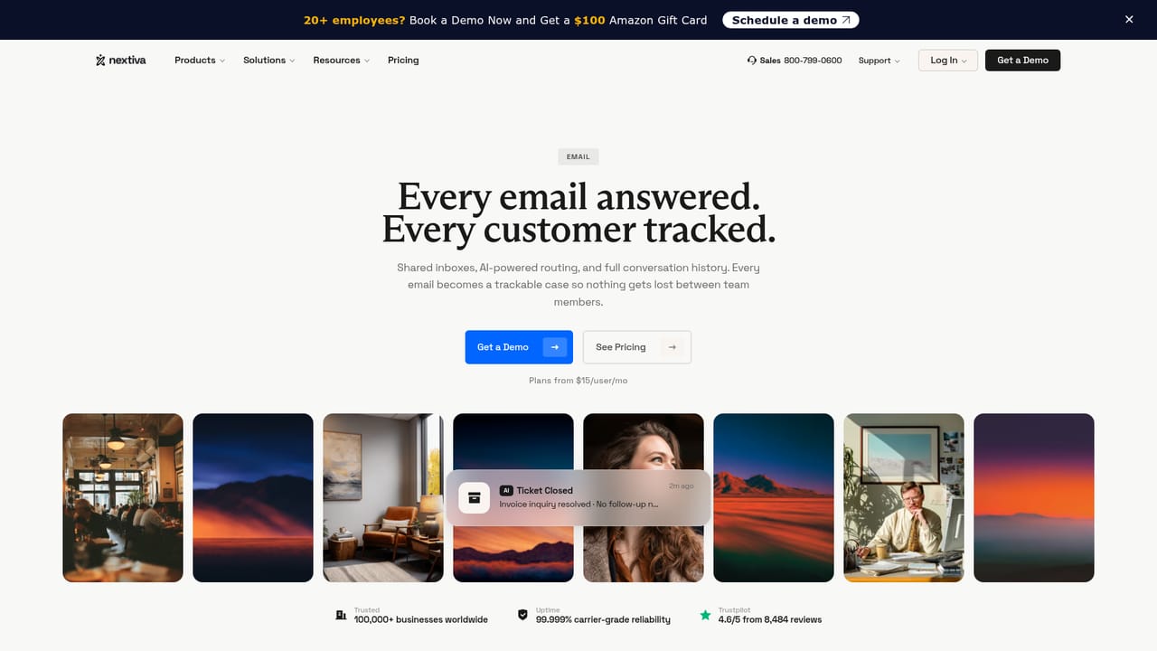 Nextiva — Route the unified inbox