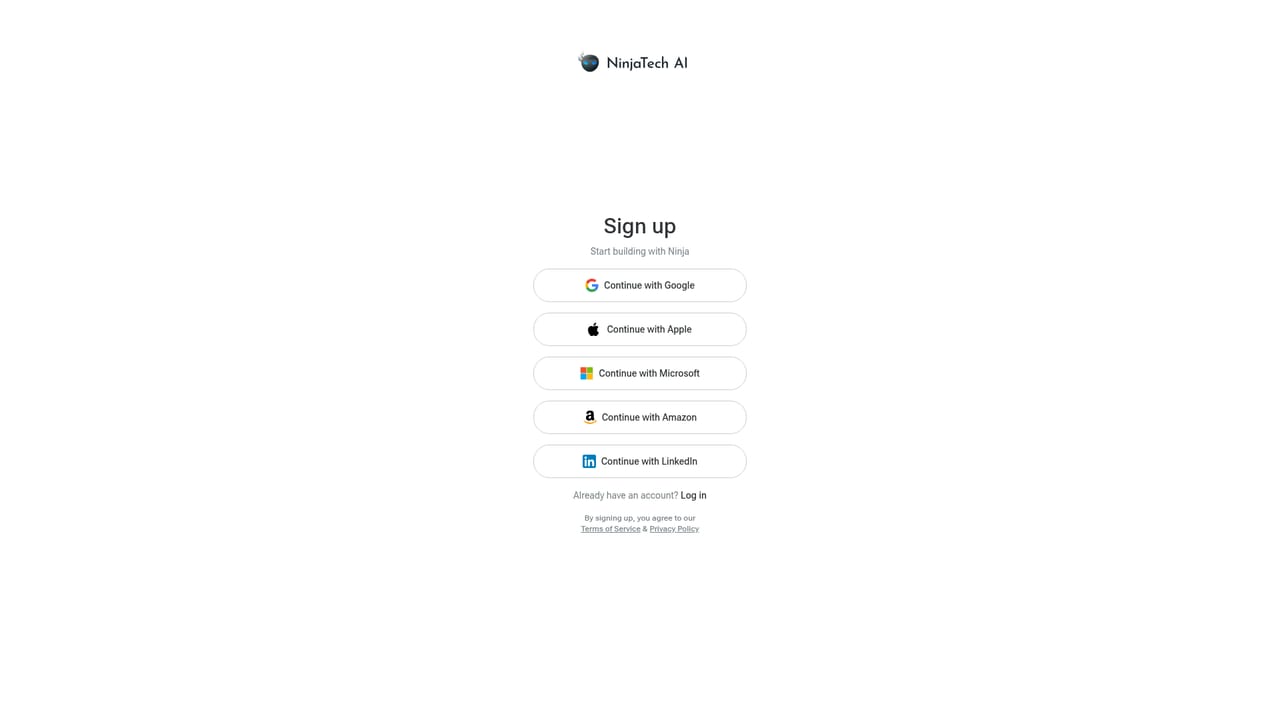 Ninja AI — Try SuperNinja for multi-step tasks