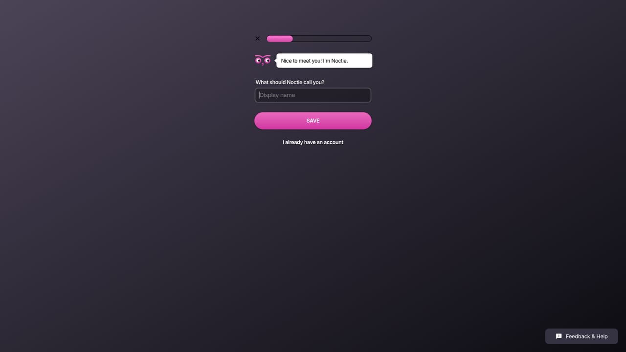 Noctie — Run the rating test