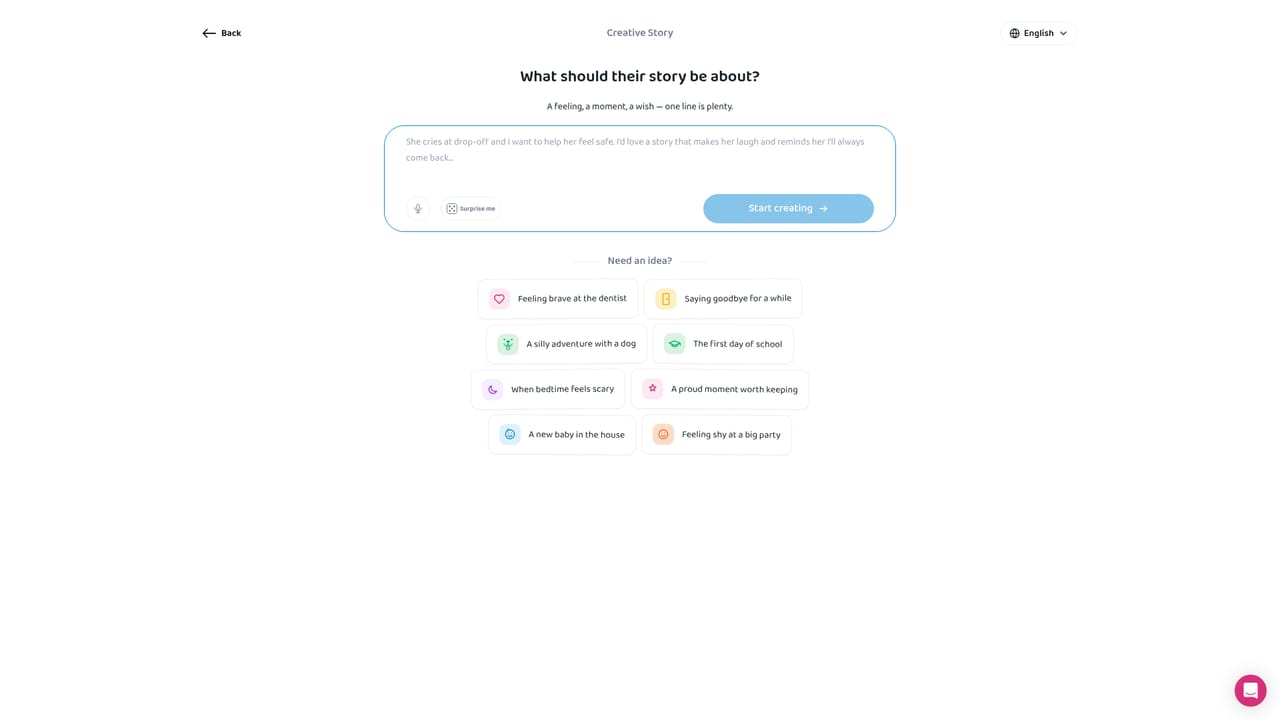 Nookly — Build the child's profile