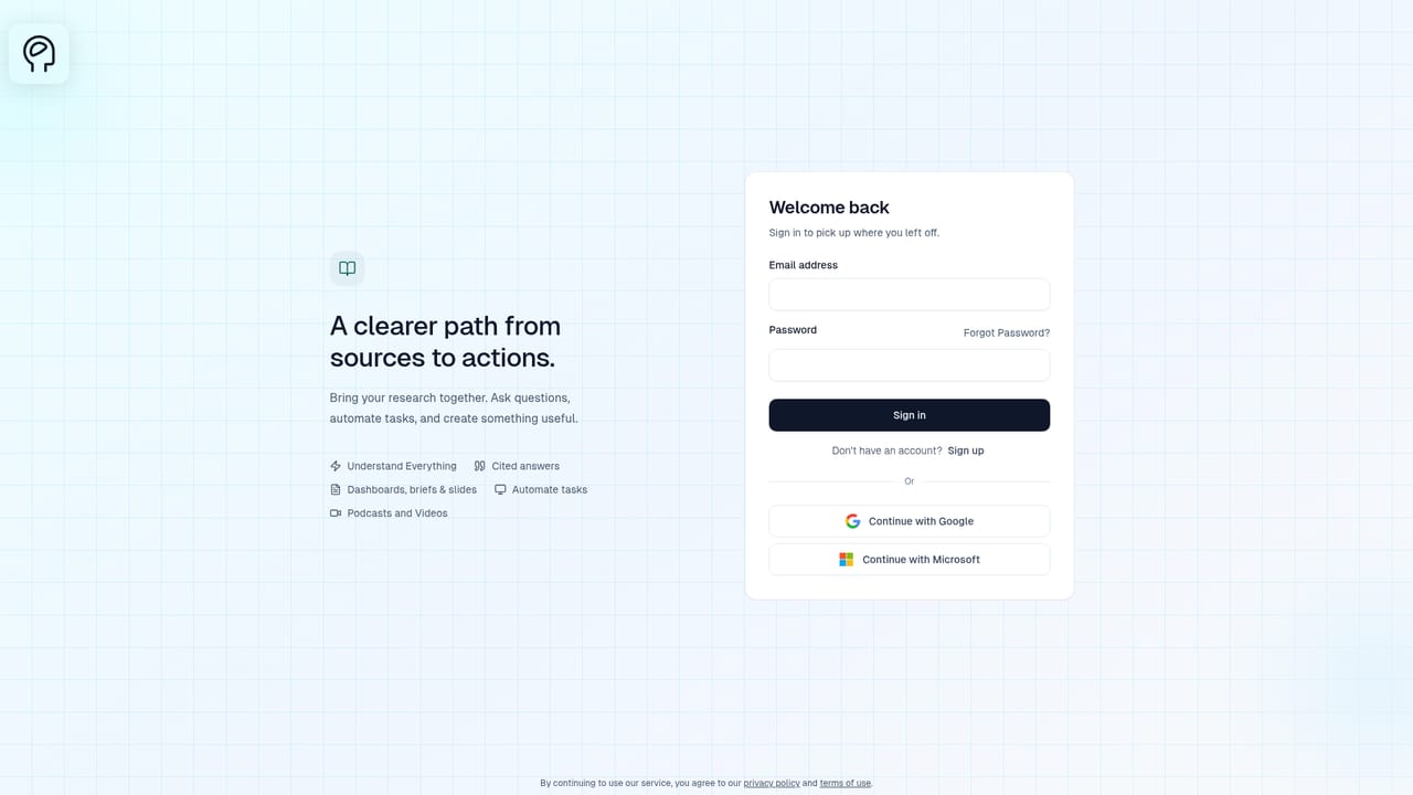 Nouswise — Create your account