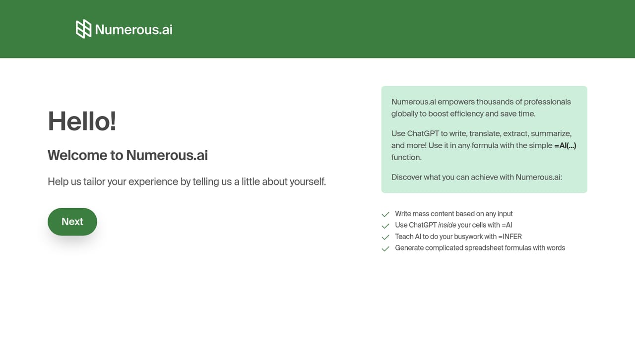 Numerous — Install the add-on