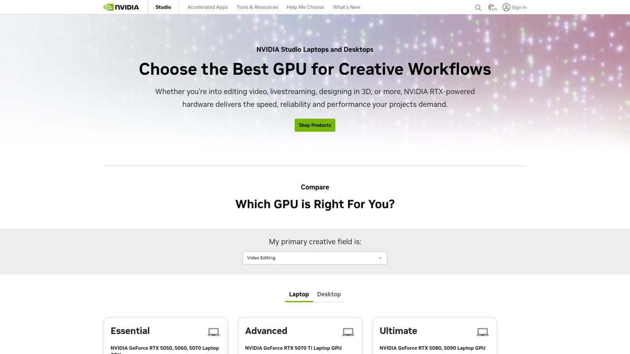 NVIDIA Canvas — Check that your hardware qualifies