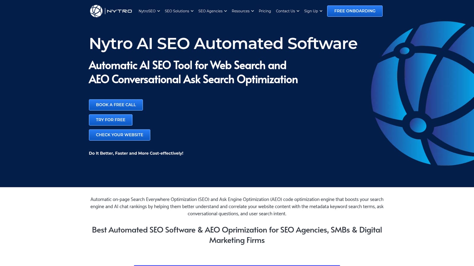 Nytro SEO — Check your website for free