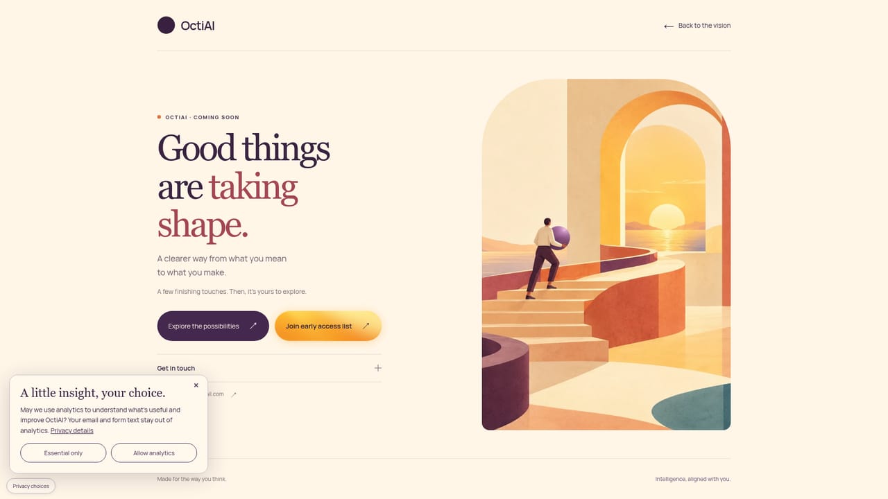 OctiAI Prompts — Read the vision and check availability