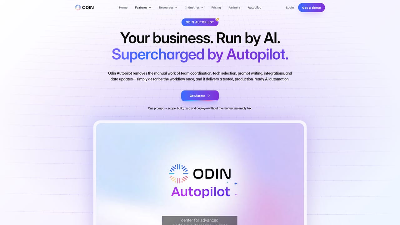 Odin — Explore Autopilot