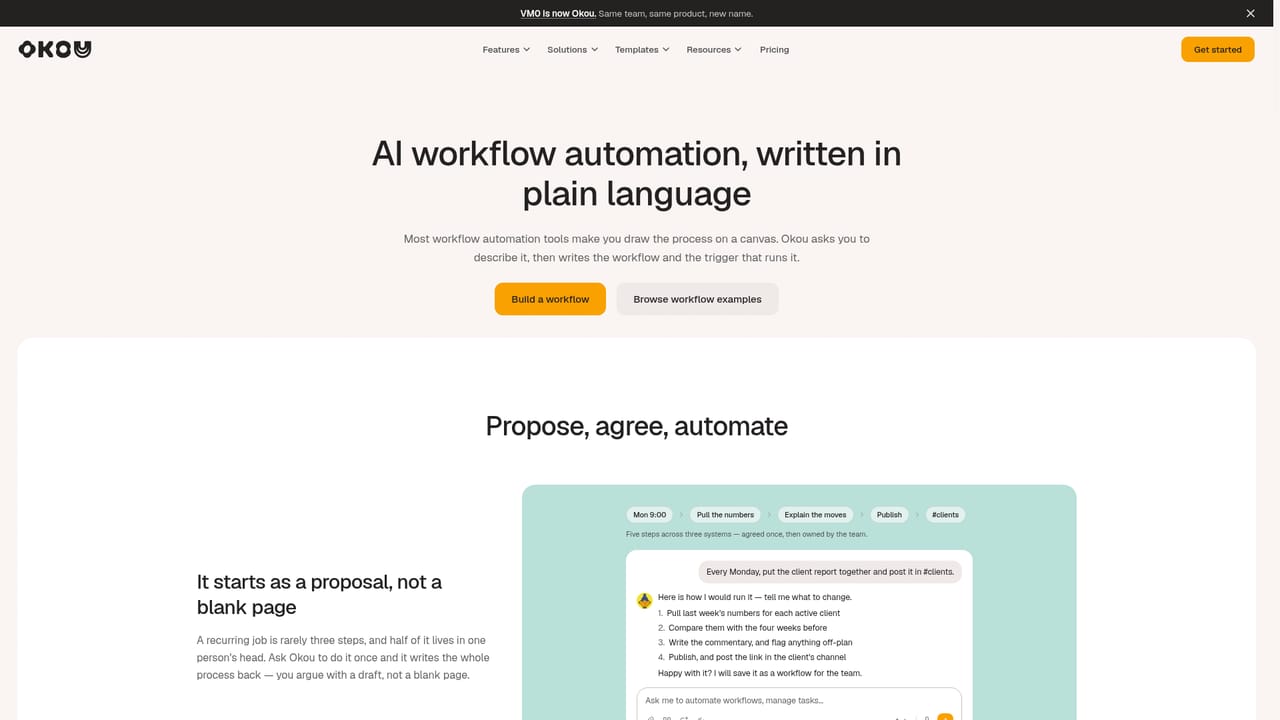 Okou — Explore workflow automation