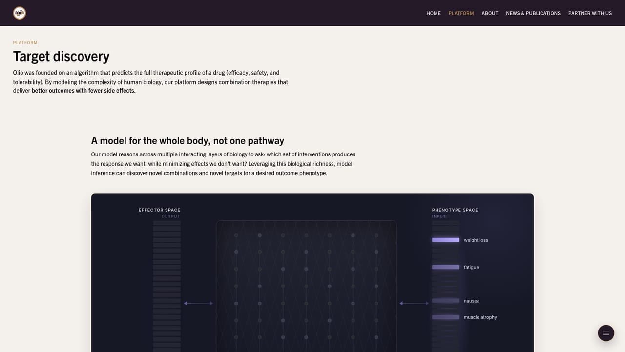 Olio Labs — Review how the platform is structured