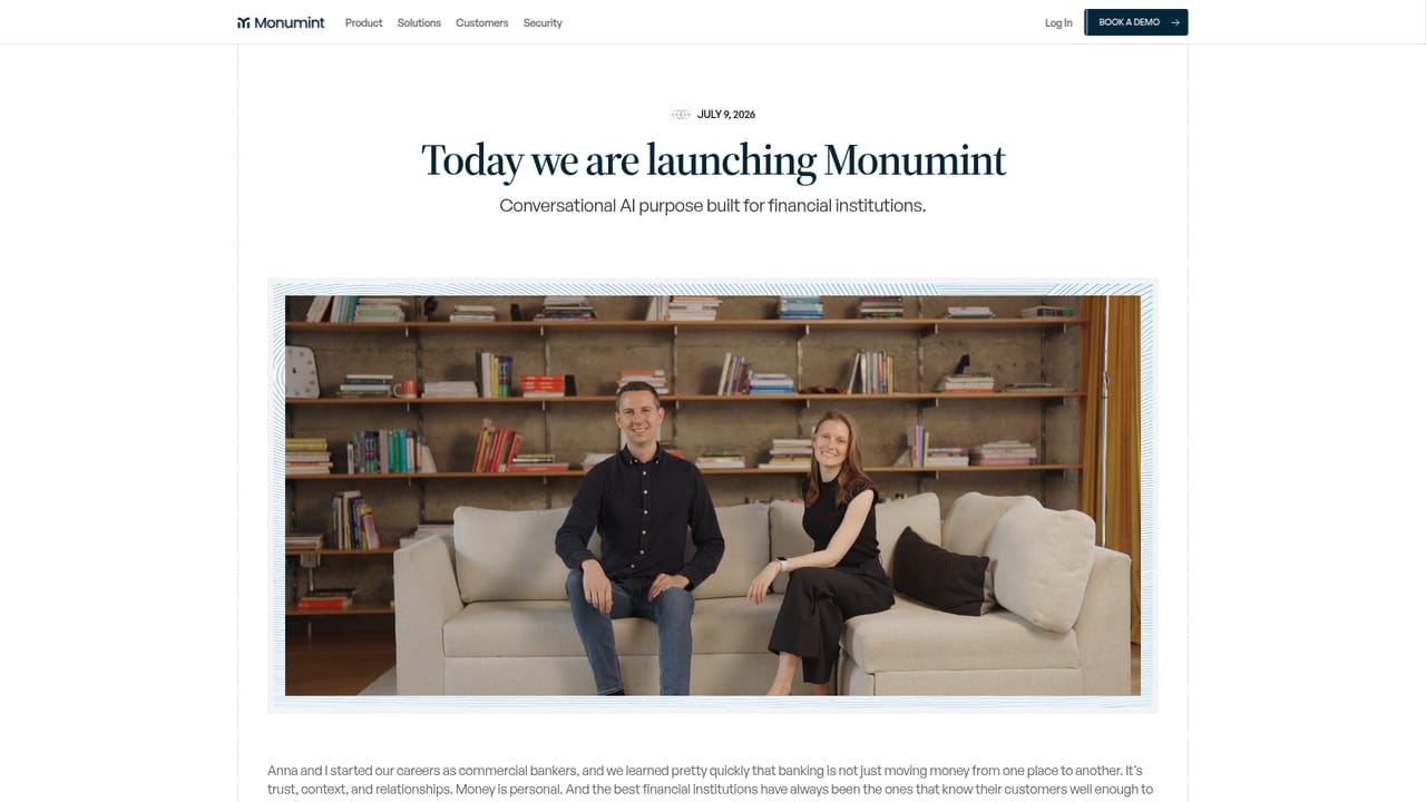OmniAI — Read the OmniAI to Monumint launch announcement