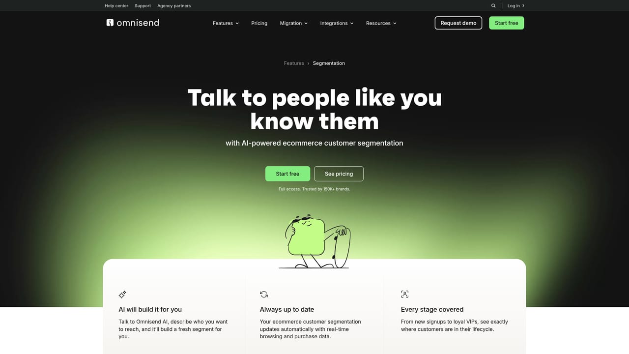Omnisend — Build a segment from a description
